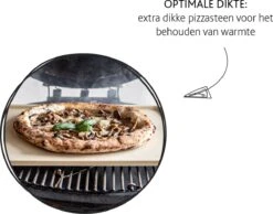 Boska Pizzasteen Deluxe Rechthoek - Voor De Oven - Knapperige Pizza's - 40x32 Cm - BBQ Accessoires 19 Boska Pizzasteen Deluxe Rechthoek - Voor De Oven - Knapperige Pizza's - 40x32 Cm - BBQ Accessoires -Barbecue Serie Winkel 1200x942