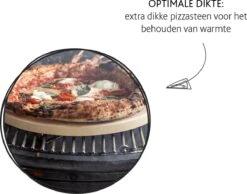 Boska Pizzasteen Deluxe - Voor Oven & BBQ - Knapperige Pizza's - Ø 29.5 Cm - BBQ Accessoires 22 Boska Pizzasteen Deluxe - Voor Oven & BBQ - Knapperige Pizza's - Ø 29.5 Cm - BBQ Accessoires -Barbecue Serie Winkel 1200x942 3