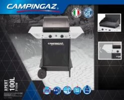 Campingaz Xpert 100 L Gasbarbecue - BBQ - 2-Branders - Grijs/zwart -Barbecue Serie Winkel 1200x960