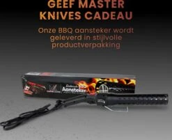 Master Knives BBQ Aansteker Electrisch - BBQ Accesoires - Zwarte BBQ Starter - Looftlighter -Barbecue Serie Winkel 1200x976