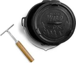 Burnhard Gietijzeren Dutch Oven - Little John 3,8 L -Barbecue Serie Winkel 1200x987