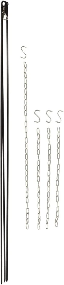 Esschert Design - Driepoot Met Ketting - Haardvuur Accessoires - Staal - Zwart 33 Esschert Design - Driepoot Met Ketting - Haardvuur Accessoires - Staal - Zwart -Barbecue Serie Winkel 272x1200