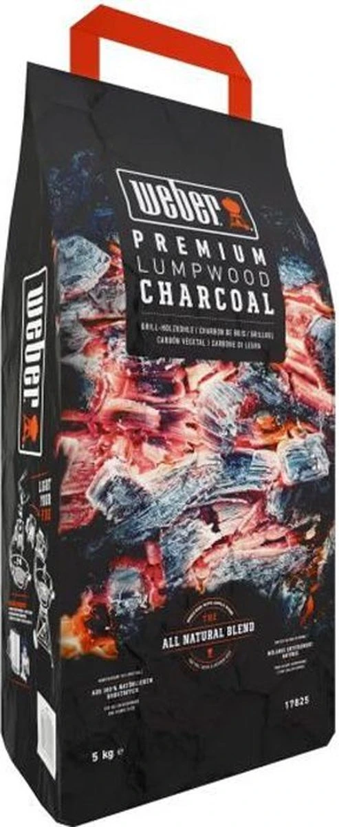 WEBER Houtskool - Zak Van 5 Kg 3 WEBER Houtskool - Zak Van 5 Kg - Afbeelding 3