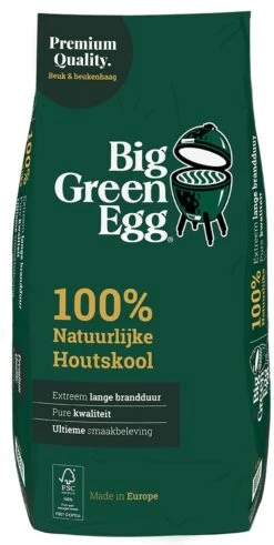 Big Green Egg BigGreenEgg Houtskool Europa 9kg - 1 Zak 5 Big Green Egg BigGreenEgg Houtskool Europa 9kg - 1 Zak -Barbecue Serie Winkel 604x1200