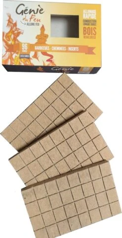 Genie Du Feu Aanmaakblokjes Bruin - 1344 Stuks - Voordeel Verpakking -Barbecue Serie Winkel 614x1200 1
