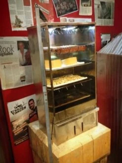 2-L Home & Garden XL Rookoven - RVS - 80x40x28 Cm - 3 Etages -Barbecue Serie Winkel 895x1200