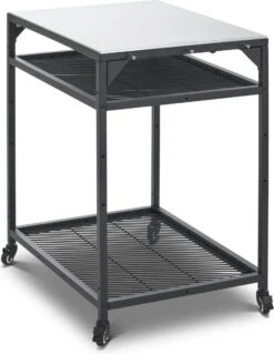 Ooni - Tafel - Medium - Pizza Tafel - 60x80x 90cm - RVS - Zwart -Barbecue Serie Winkel 930x1200